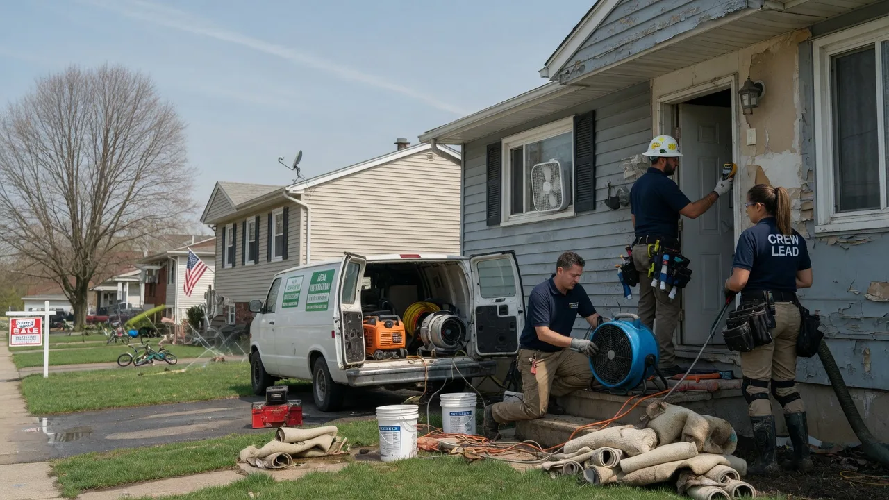 Flood Cleanup in Old Fort, OH near me