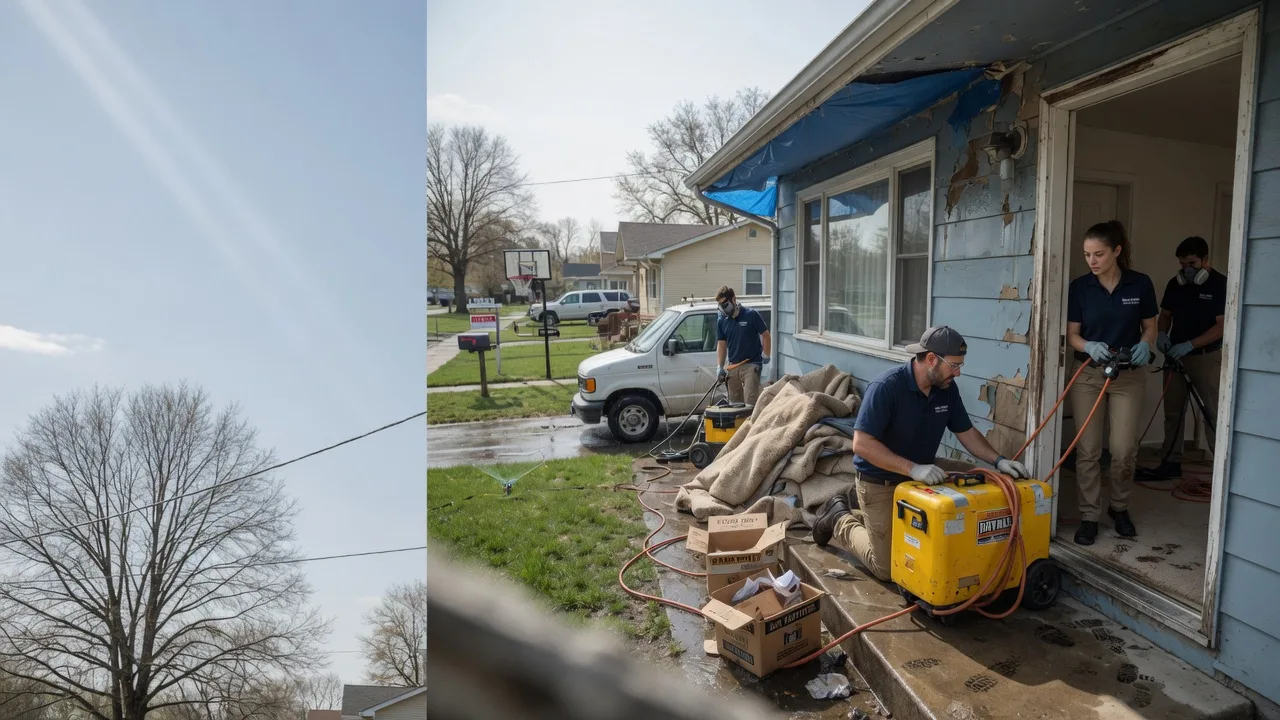 Basement Flood Cleanup in Old Fort, OH near me